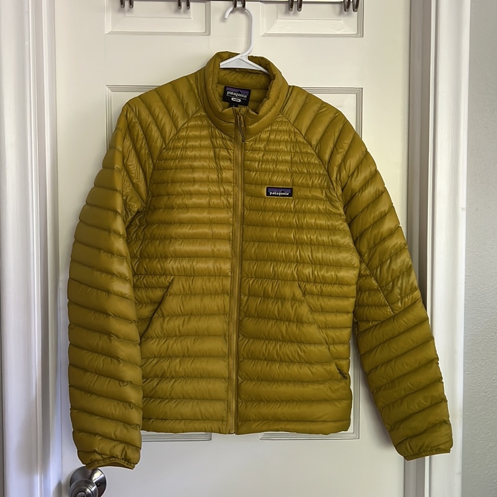 Patagonia Olive Green Down Jacket